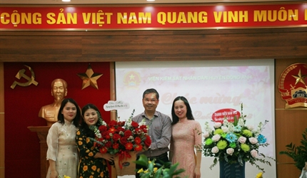 Viện KSND huyện Đông Anh tổ chức lễ Mít-tinh kỷ niệm Ngày Quốc tế Phụ...